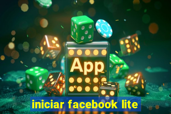 iniciar facebook lite